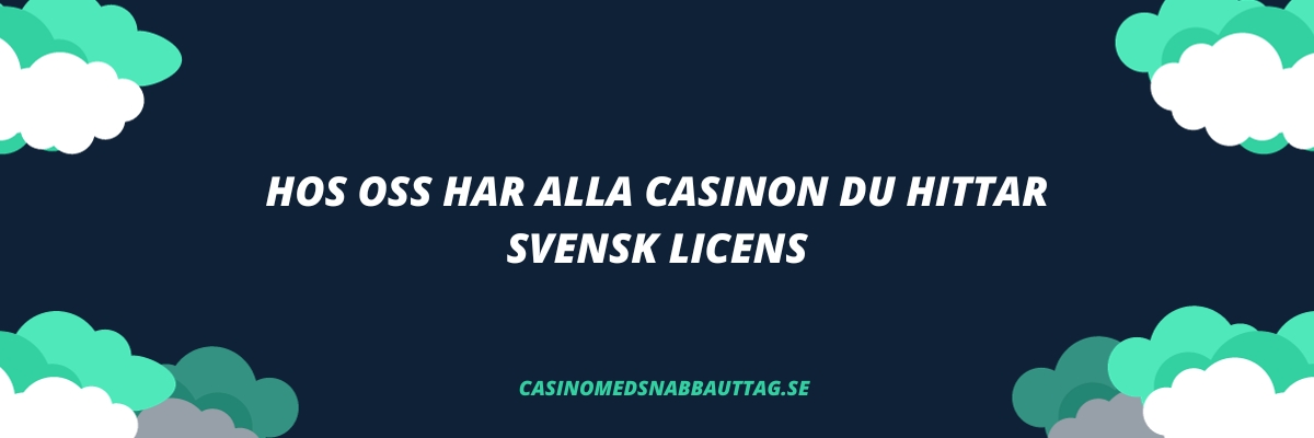 Svenska casinon med Swish